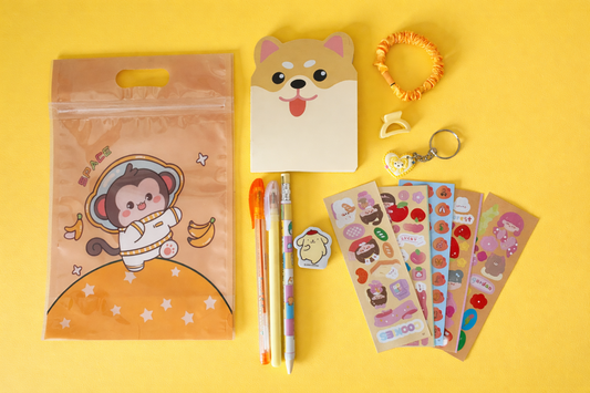 POCHETTE ESSENTIELLE JAUNE/ORANGE